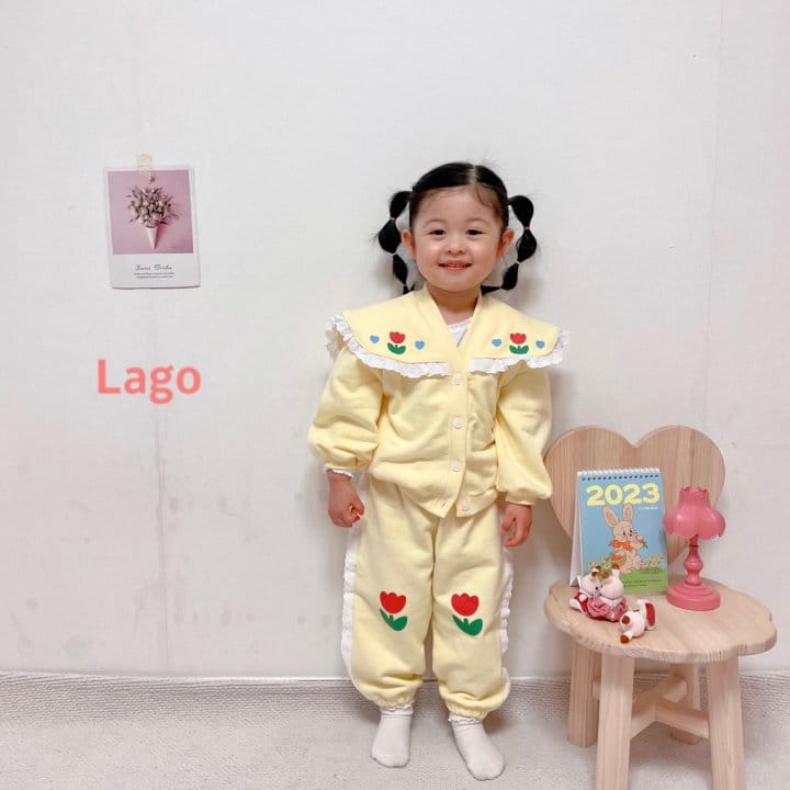 Lago - Korean Children Fashion - #fashionkids - Lucy Cape Cardigan - 3