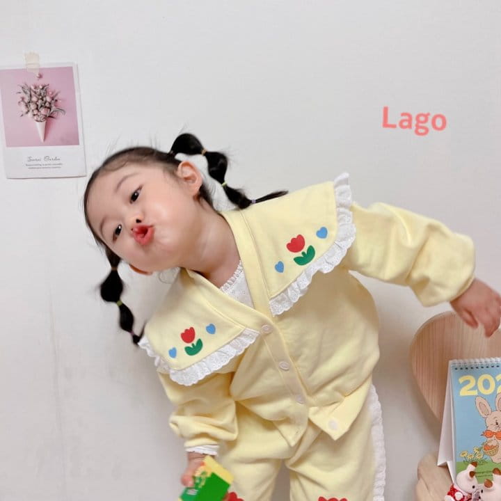 Lago - Korean Children Fashion - #fashionkids - Lucy Cape Cardigan - 4