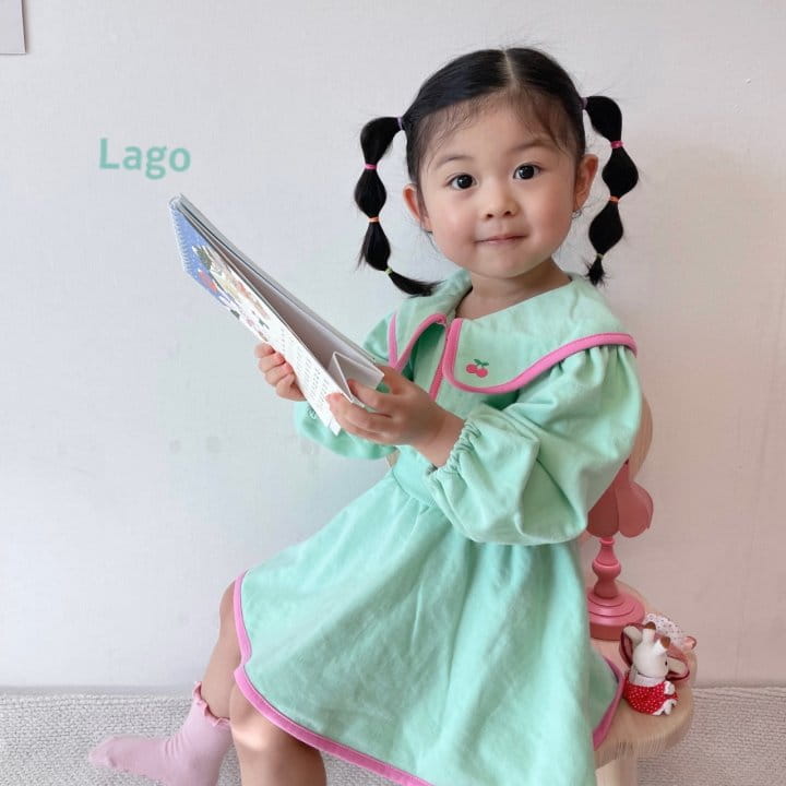 Lago - Korean Children Fashion - #kidsstore - Roa Collar One-piece - 10