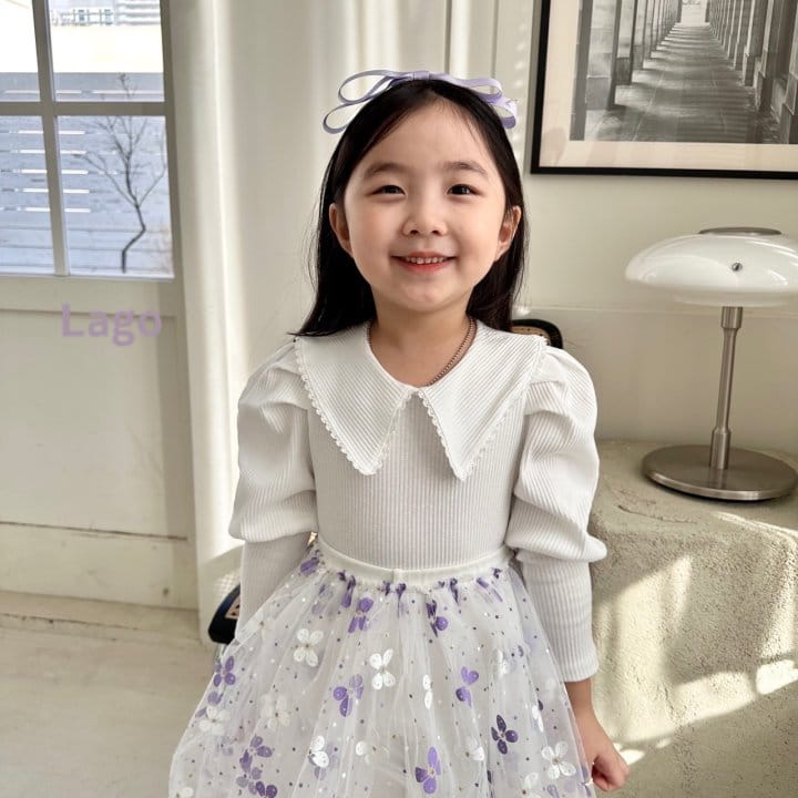 Lago - Korean Children Fashion - #kidsstore - Charlotte Lace Tee - 11