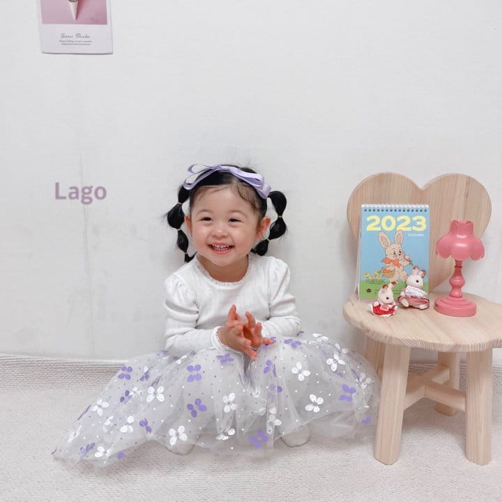 Lago - Korean Children Fashion - #kidzfashiontrend - Pure Mesh Skirt Leggings - 7