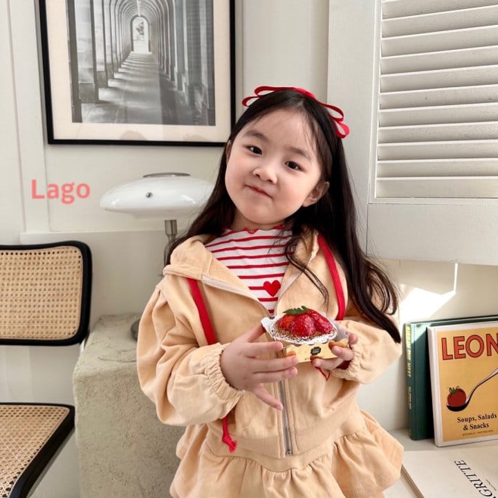 Lago - Korean Children Fashion - #kidzfashiontrend - Loty Hoody Zip-up - 3