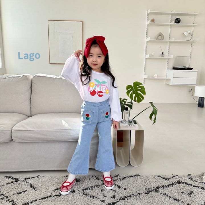 Lago - Korean Children Fashion - #kidzfashiontrend - Monica Tee