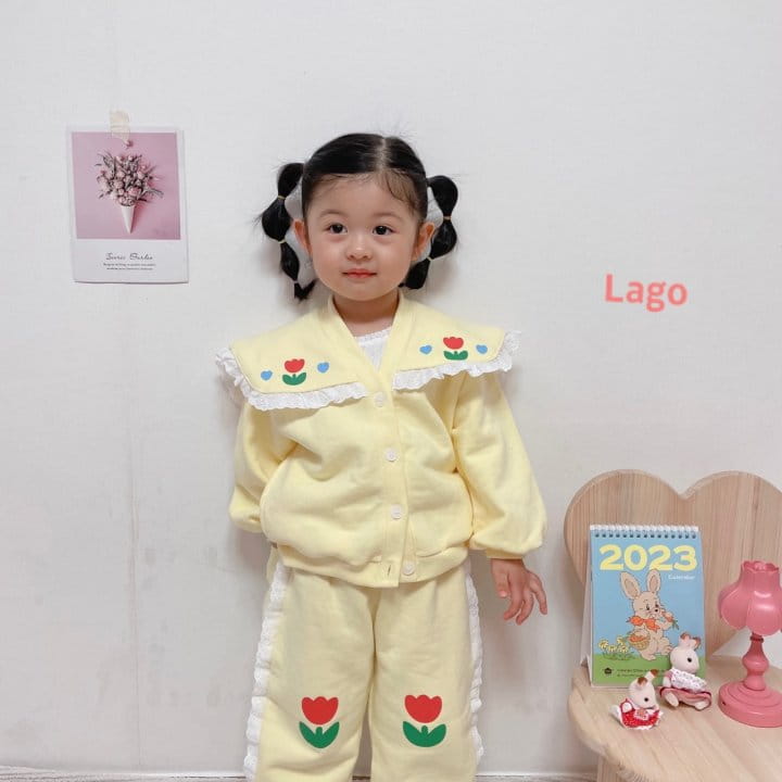 Lago - Korean Children Fashion - #kidzfashiontrend - Lucy Cape Cardigan - 6