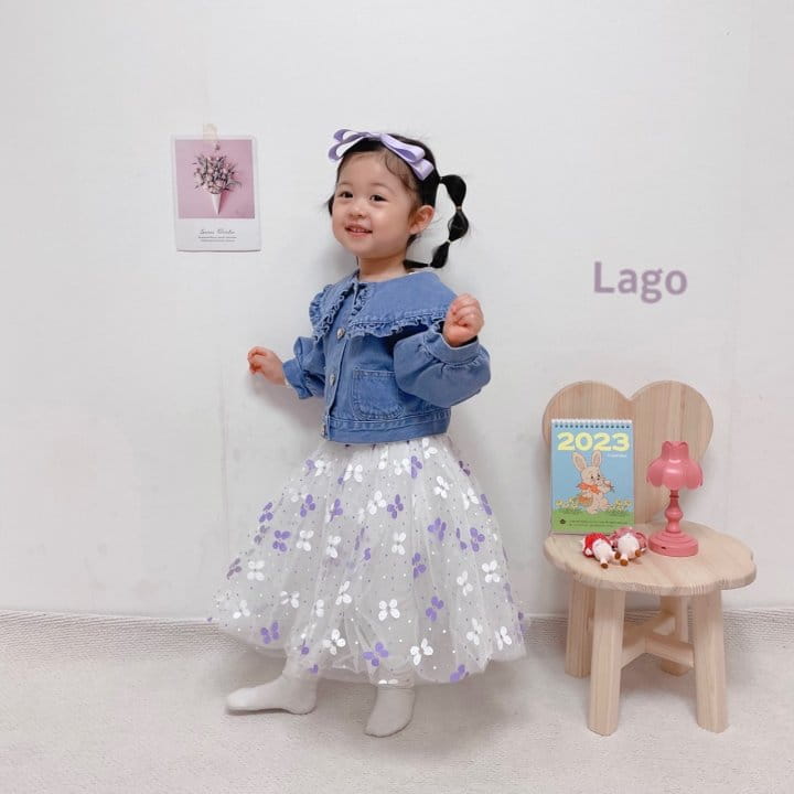 Lago - Korean Children Fashion - #littlefashionista - Pure Mesh Skirt Leggings - 9