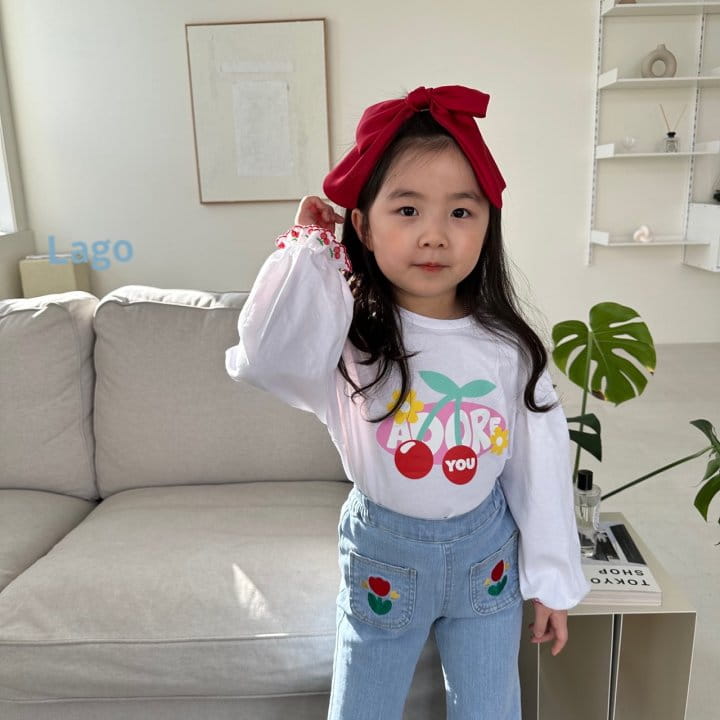 Lago - Korean Children Fashion - #littlefashionista - Monica Tee - 3