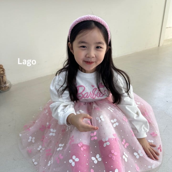 Lago - Korean Children Fashion - #magicofchildhood - Pure Mesh Skirt Leggings - 10