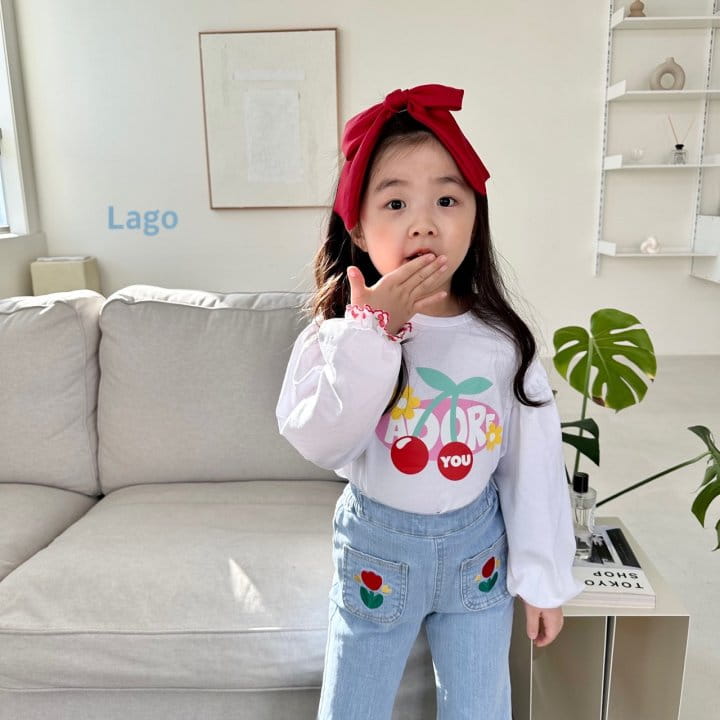 Lago - Korean Children Fashion - #littlefashionista - Monica Tee - 4