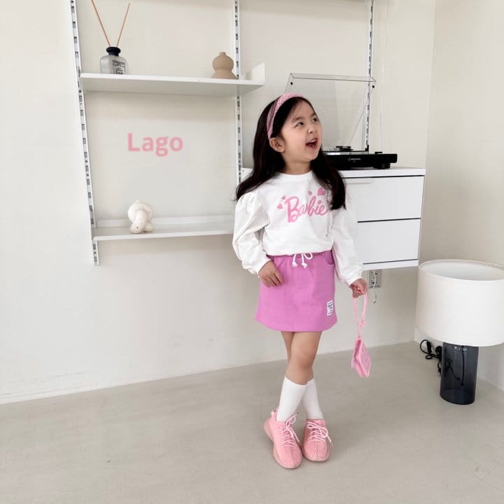 Lago - Korean Children Fashion - #magicofchildhood - Barbie Sweatshirt - 3