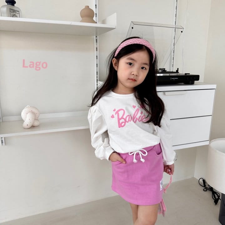 Lago - Korean Children Fashion - #magicofchildhood - Barbie Sweatshirt - 4