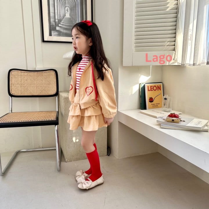 Lago - Korean Children Fashion - #prettylittlegirls - Loty Hoody Zip-up - 8