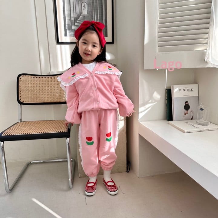Lago - Korean Children Fashion - #todddlerfashion - Lucy Cape Cardigan - 12