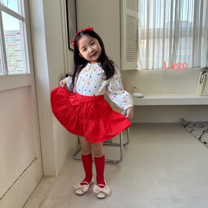 Lago - Korean Children Fashion - #toddlerclothing - Vivid Cancan Skirt