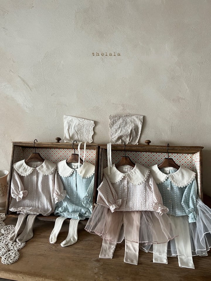 Lala - Korean Baby Fashion - #babyoninstagram - Anne Embrodiery Bonnet - 4