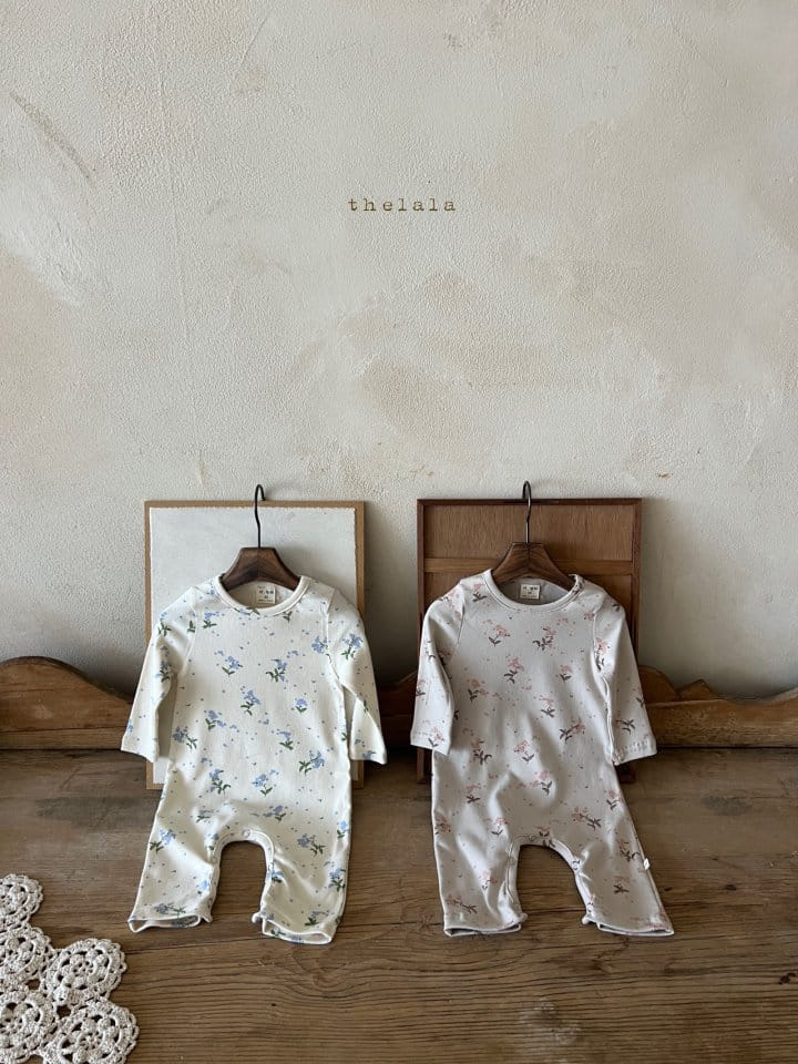Lala - Korean Baby Fashion - #babyoutfit - Lilac Bodysuit - 5