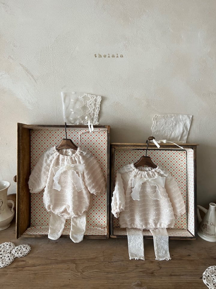 Lala - Korean Baby Fashion - #babyoutfit - Anne Embrodiery Bonnet - 5