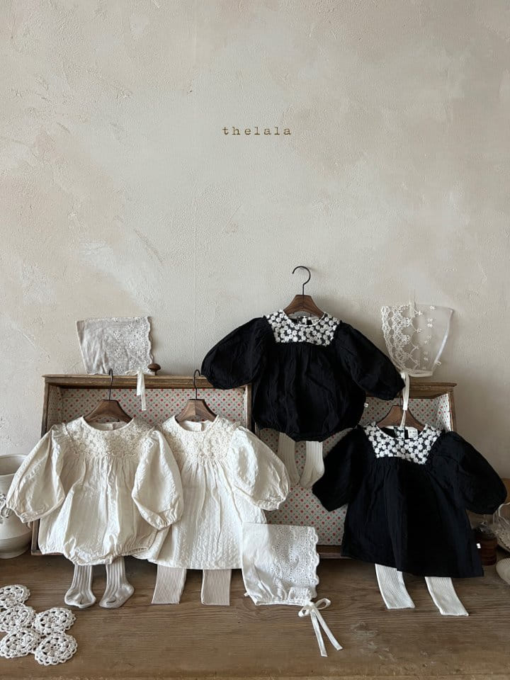 Lala - Korean Baby Fashion - #babywear - Anne Embrodiery Bonnet - 7
