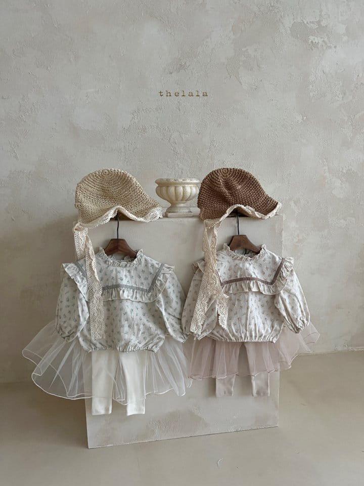 Lala - Korean Baby Fashion - #babywear - Lace Latan Bonnet - 3