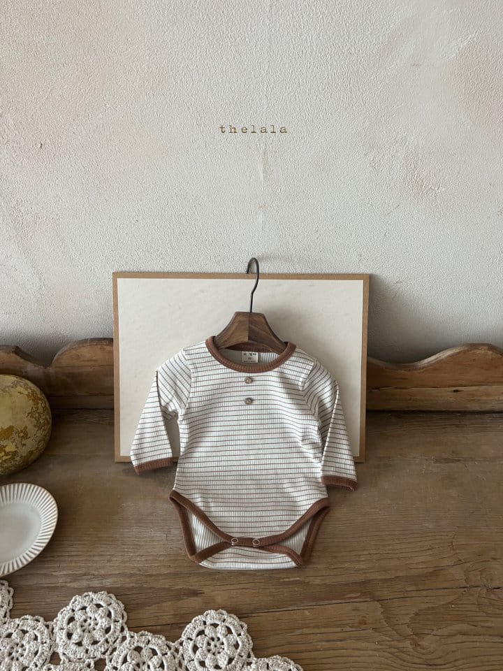 Lala - Korean Baby Fashion - #onlinebabyshop - Acorn Bodysuit - 8