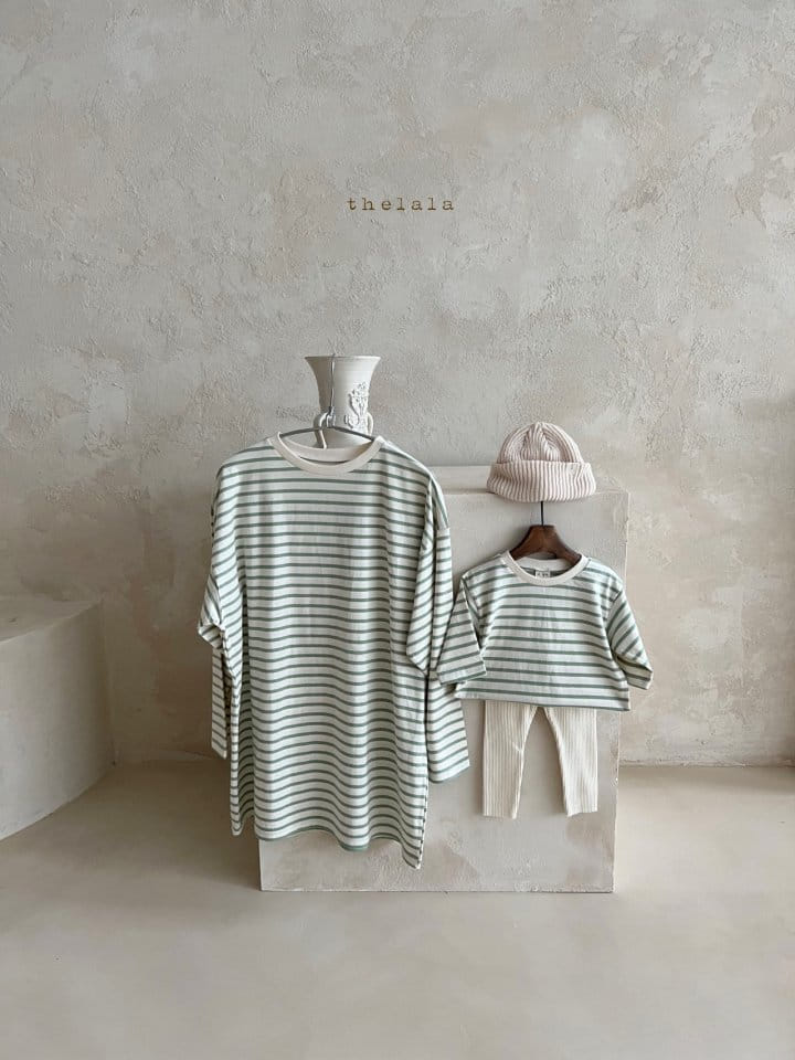 Lala - Korean Children Fashion - #childrensboutique - Tin Stripes Tee - 5
