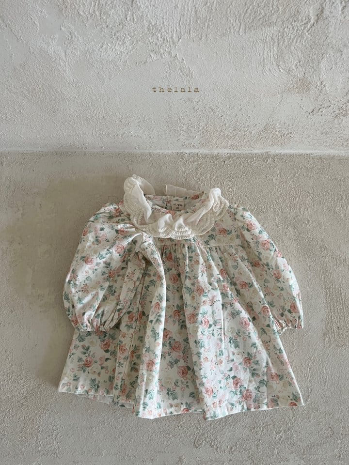 Lala - Korean Children Fashion - #magicofchildhood - Flower a Piece One-piece - 11