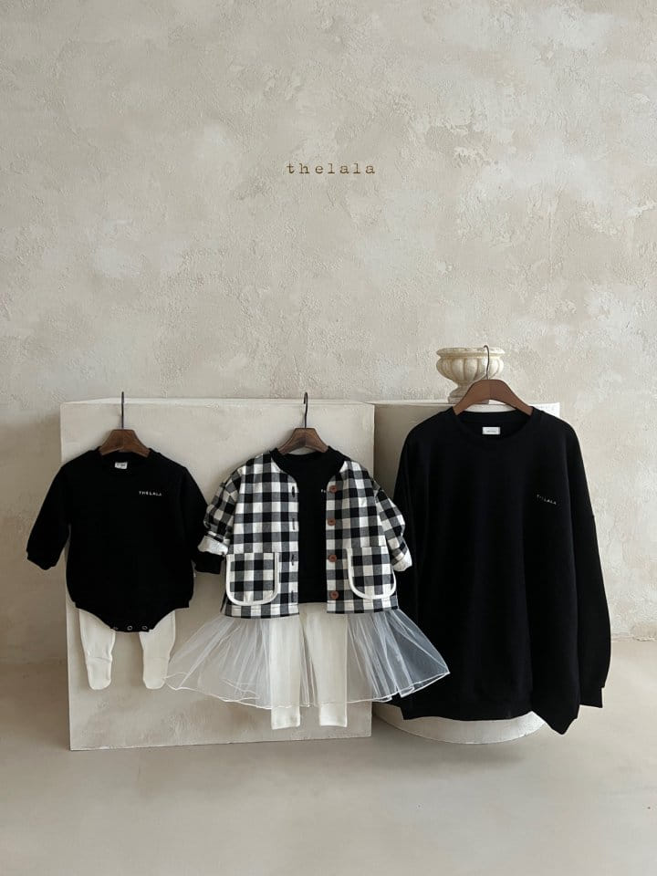 Lala - Korean Children Fashion - #minifashionista - Block Check Jacket - 4