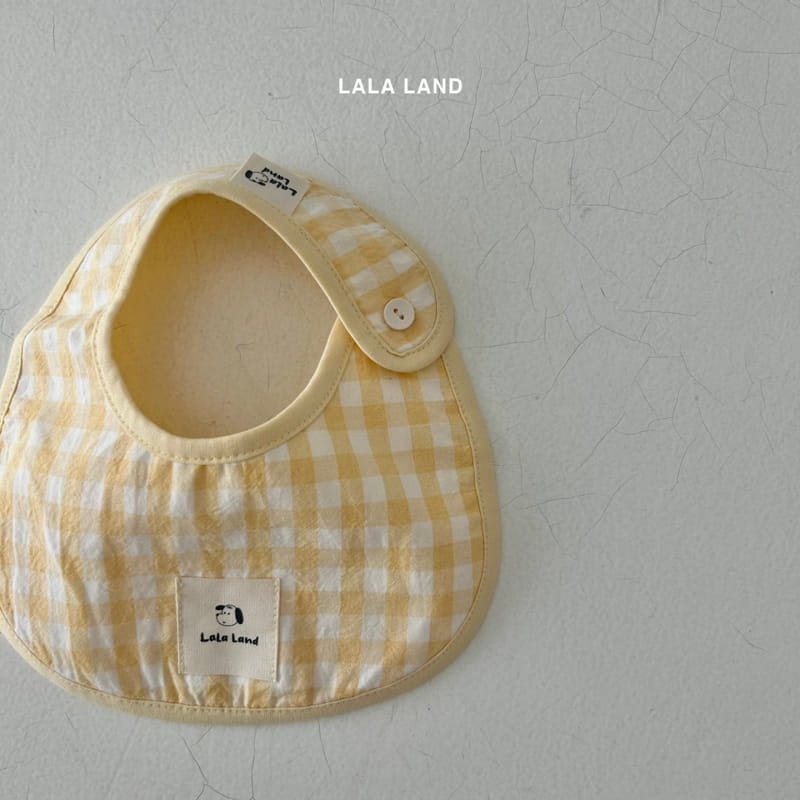 Lalaland - Korean Baby Fashion - #babyboutique - Bebe Checo Bib - 5