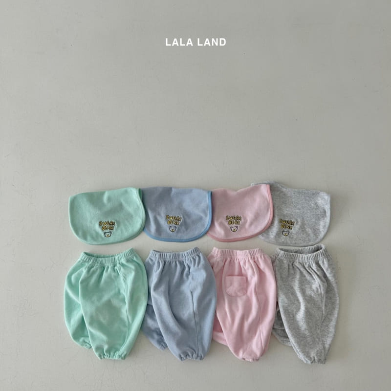 Lalaland - Korean Baby Fashion - #babyboutique - Bebe Terry Pants - 2