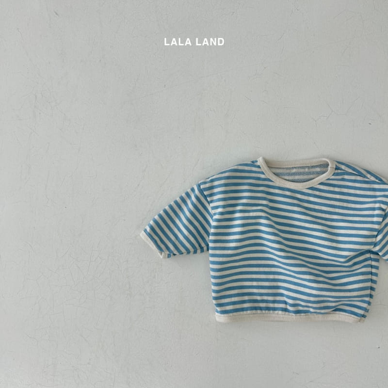 Lalaland - Korean Baby Fashion - #babyboutiqueclothing - Bebe Stripes Piping Sweatshirt - 10
