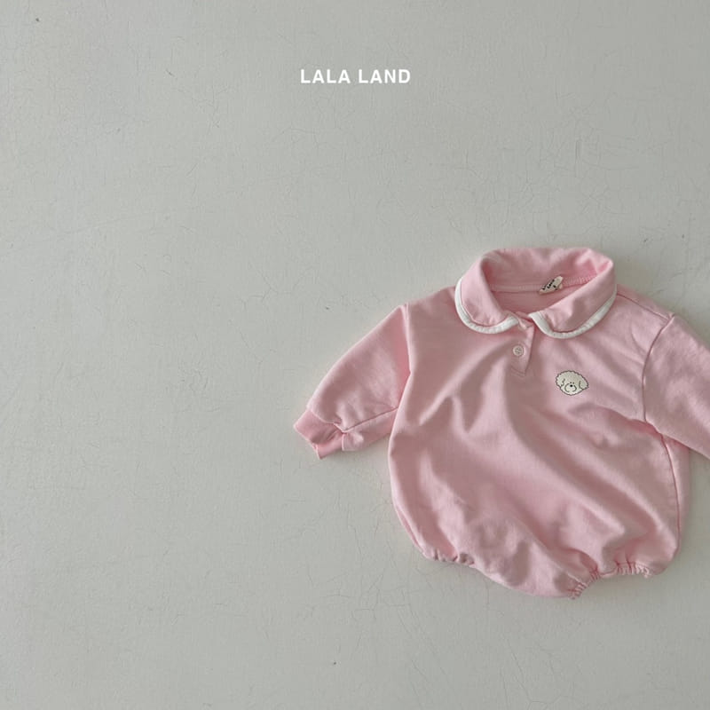Lalaland - Korean Baby Fashion - #babyfashion - Bebe Circle Collar Bodysuit - 11