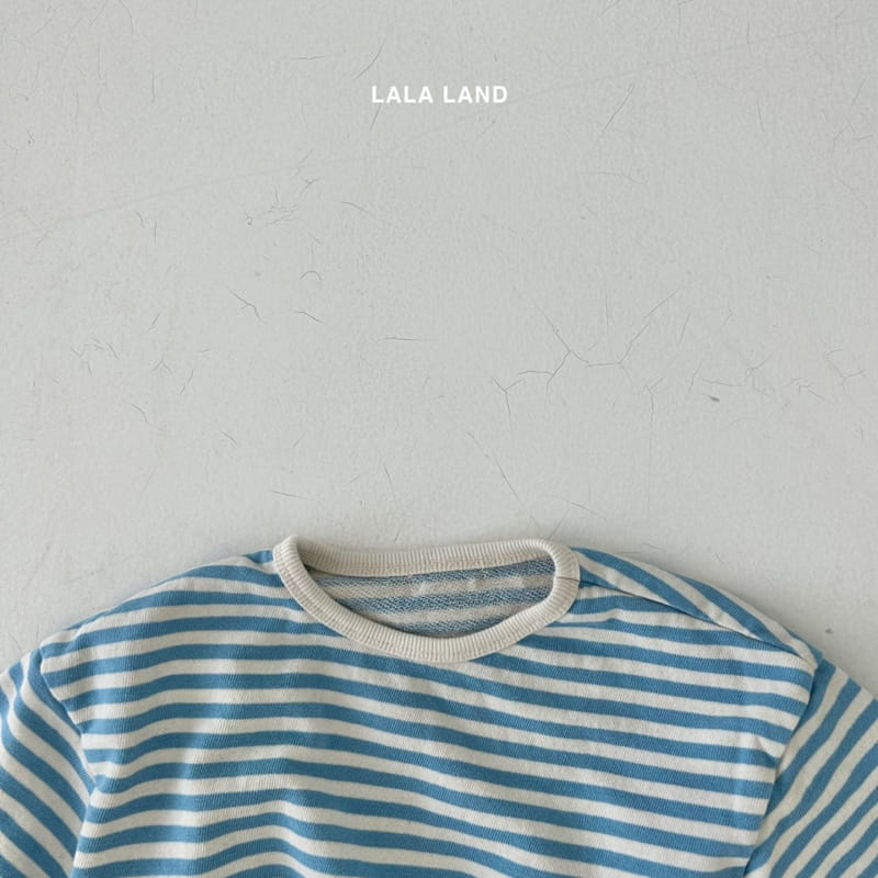 Lalaland - Korean Baby Fashion - #babyfashion - Bebe Stripes Piping Sweatshirt - 12