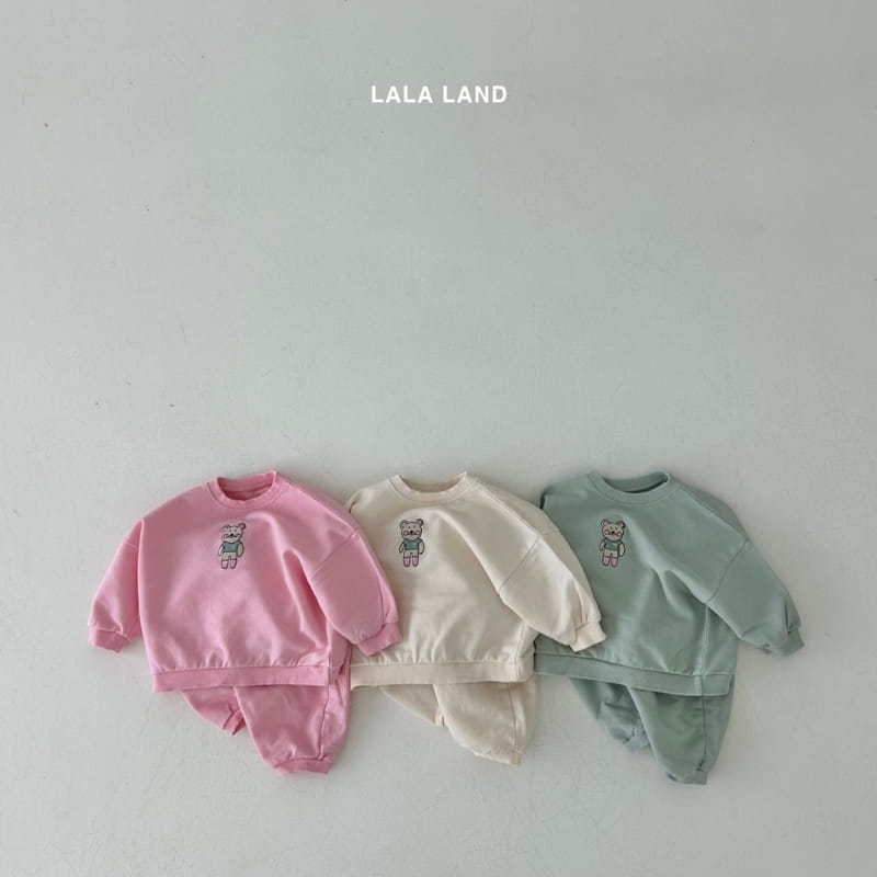 Lalaland - Korean Baby Fashion - #babygirlfashion - Bebe We Top Bottom Set