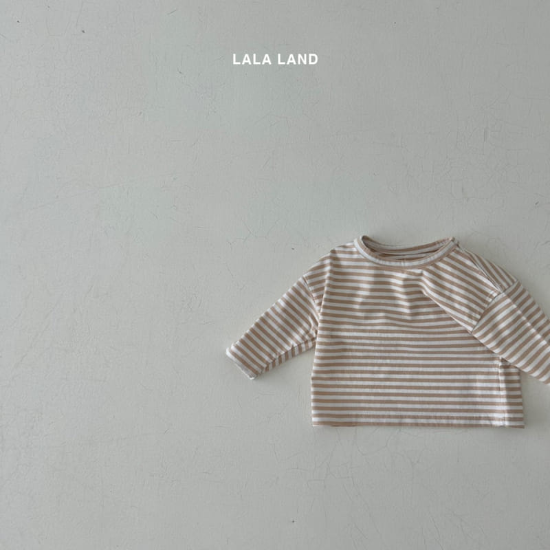 Lalaland - Korean Baby Fashion - #babylifestyle - Bebe Stripes Tee - 6