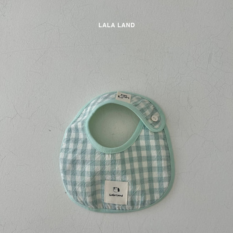 Lalaland - Korean Baby Fashion - #babylifestyle - Bebe Checo Bib - 11