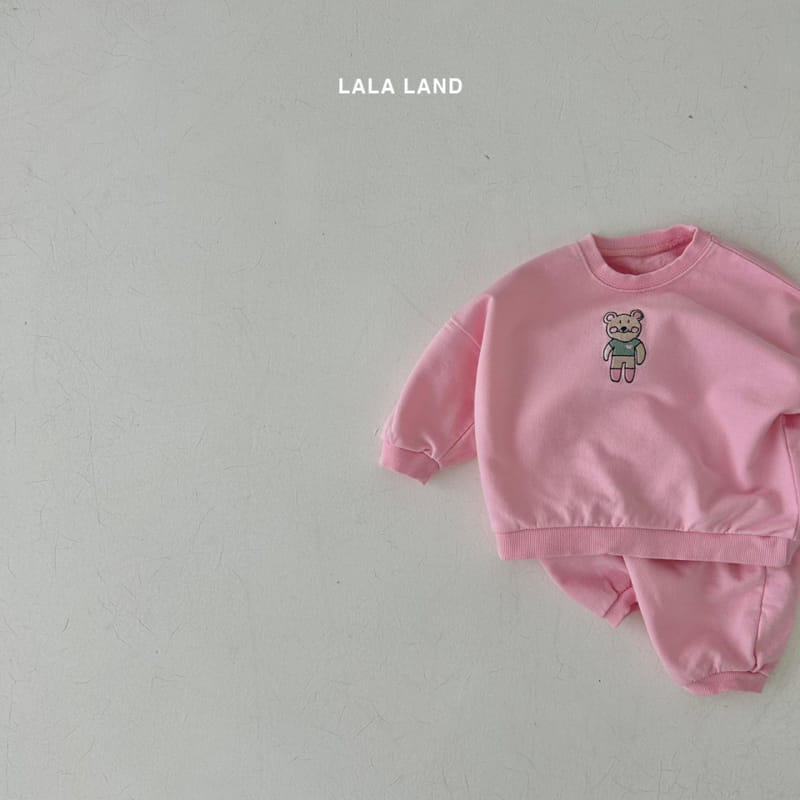 Lalaland - Korean Baby Fashion - #babyoninstagram - Bebe We Top Bottom Set - 4