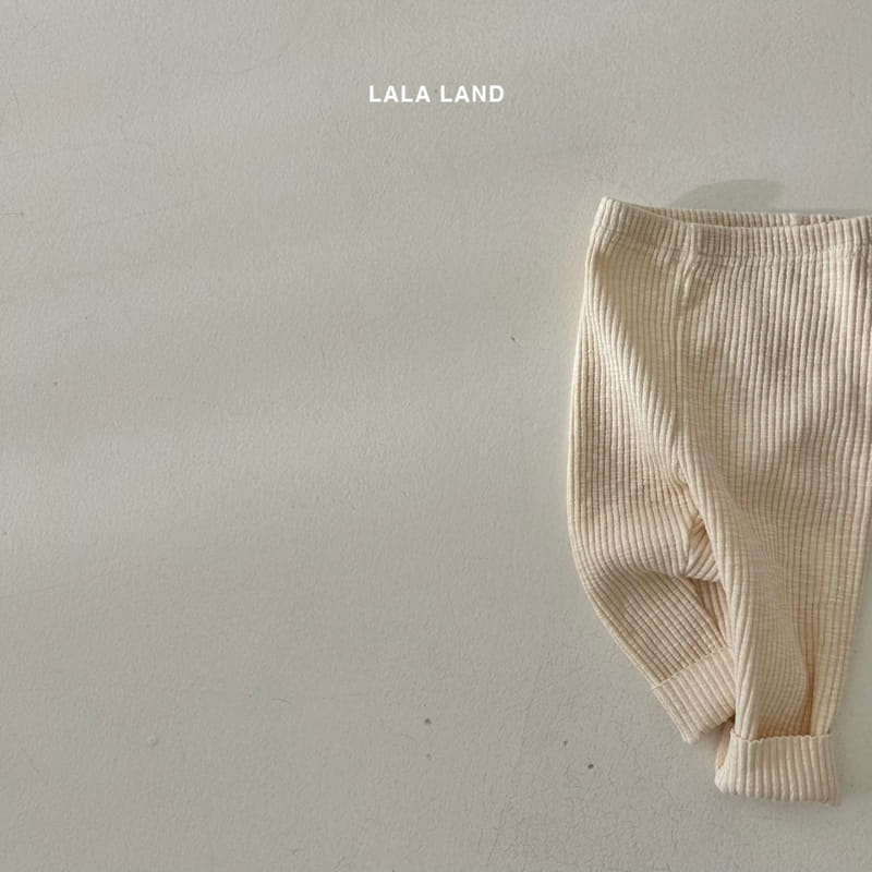 Lalaland - Korean Baby Fashion - #babyoutfit - Bebe Rib Knit Leggings - 10