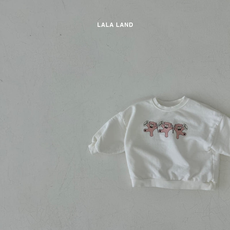 Lalaland - Korean Baby Fashion - #babyoutfit - Bebe Bear Three Sweatshirt - 5