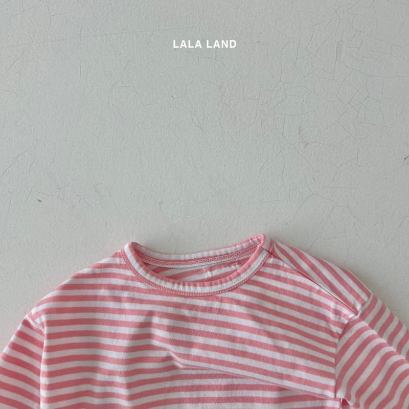 Lalaland - Korean Baby Fashion - #onlinebabyboutique - Bebe Stripes Tee - 12