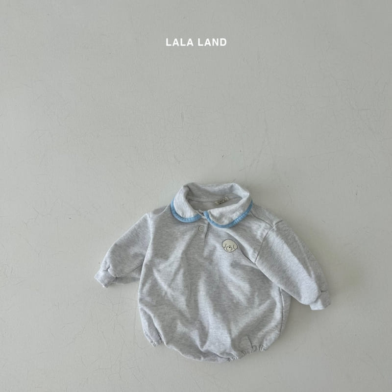 Lalaland - Korean Baby Fashion - #onlinebabyshop - Bebe Circle Collar Bodysuit - 6