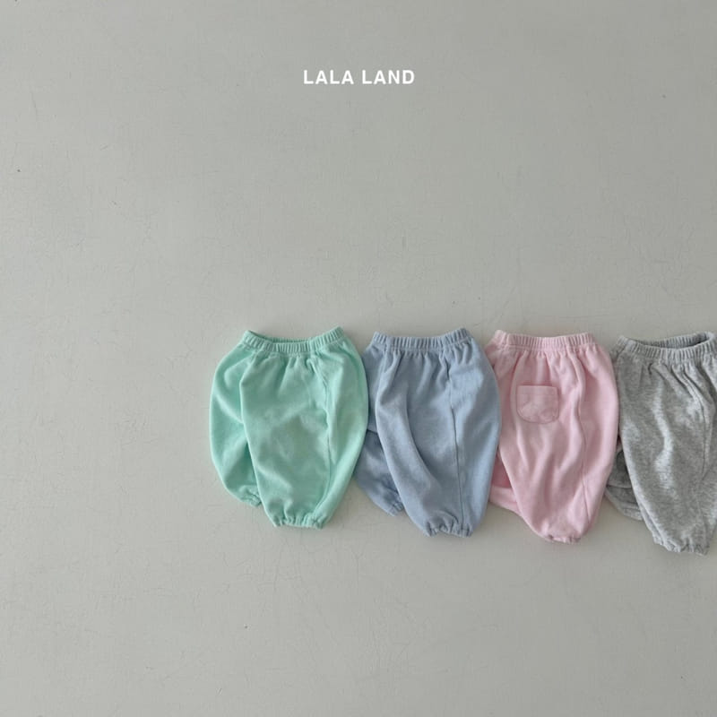 Lalaland - Korean Baby Fashion - #onlinebabyshop - Bebe Terry Pants