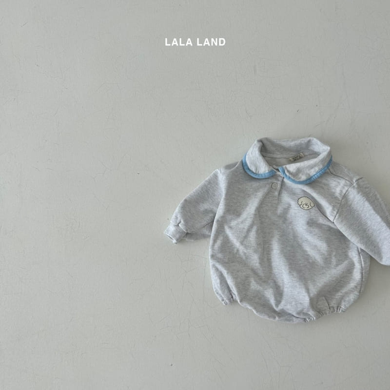 Lalaland - Korean Baby Fashion - #smilingbaby - Bebe Circle Collar Bodysuit - 7