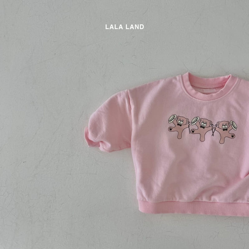 Lalaland - Korean Baby Fashion - #smilingbaby - Bebe Bear Three Sweatshirt - 10