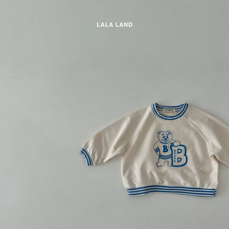 Lalaland - Korean Children Fashion - #Kfashion4kids - B Raglan Sweatshirt - 6