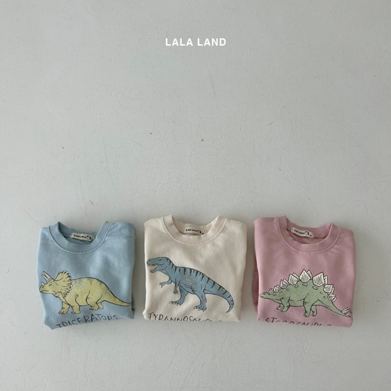 Lalaland - Korean Children Fashion - #childofig - Spring Dino Sweatshirt - 2