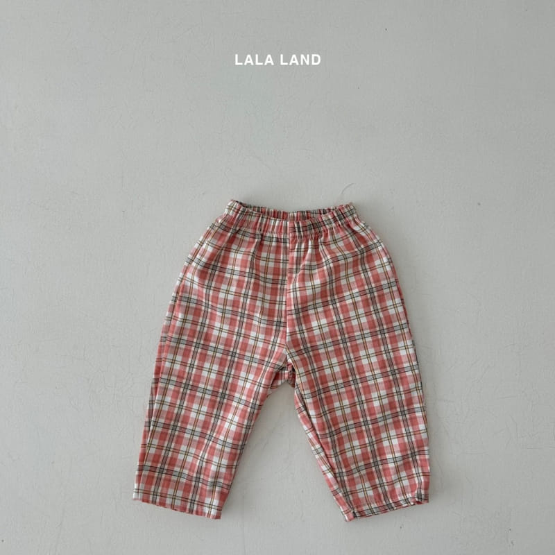 Lalaland - Korean Children Fashion - #childrensboutique - Double Check Pants - 10