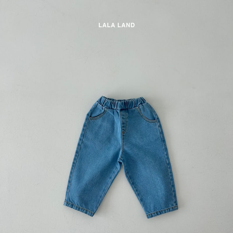 Lalaland - Korean Children Fashion - #childrensboutique - Circle Baggy Jeans - 8