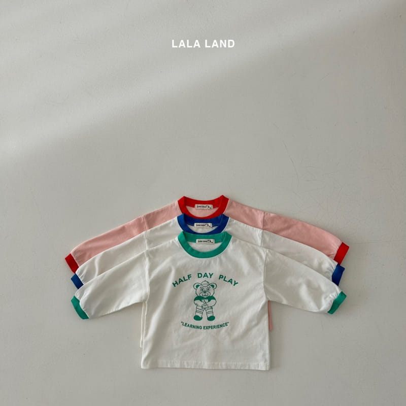 Lalaland - Korean Children Fashion - #designkidswear - ABC Banding Tee