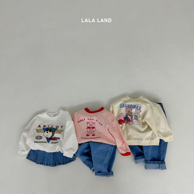 Lalaland - Korean Children Fashion - #designkidswear - Wrap Skirt Pants - 8