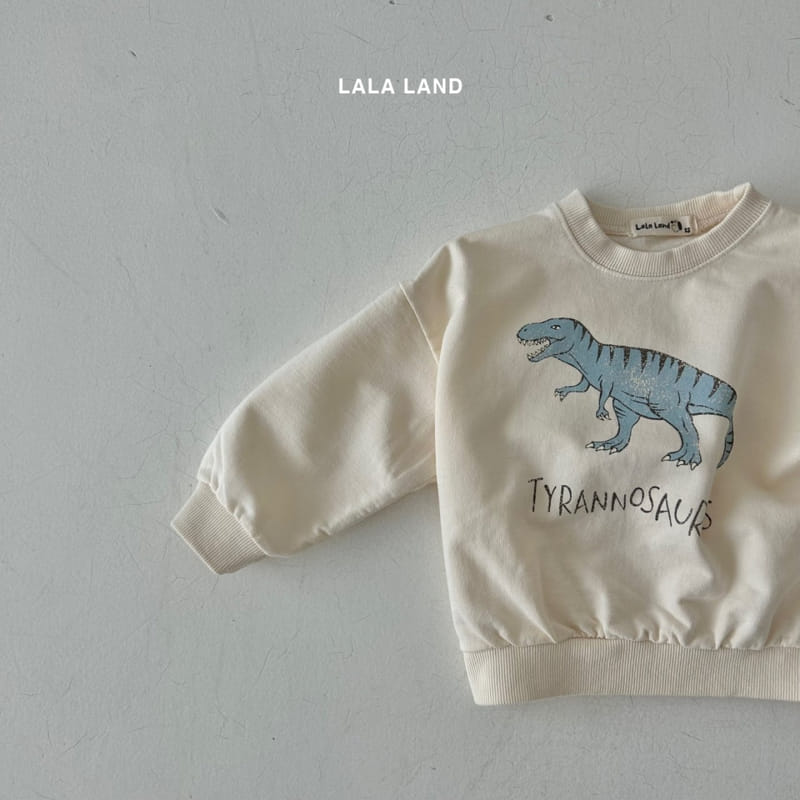 Lalaland - Korean Children Fashion - #designkidswear - Spring Dino Sweatshirt - 5