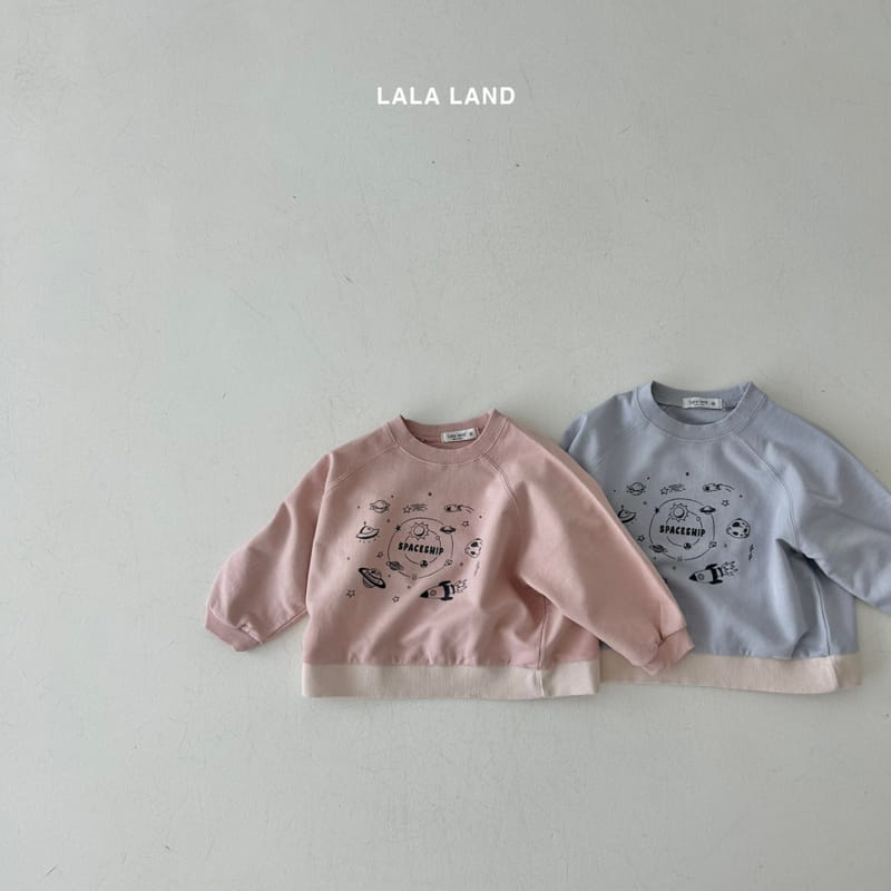 Lalaland - Korean Children Fashion - #designkidswear - Space Raglan Sweatshirt - 2